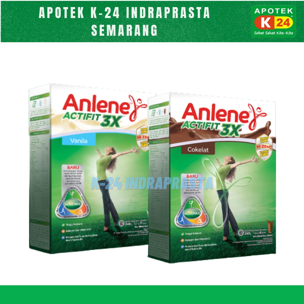 

ANLENE ACTIFIT 3X 240G BOX