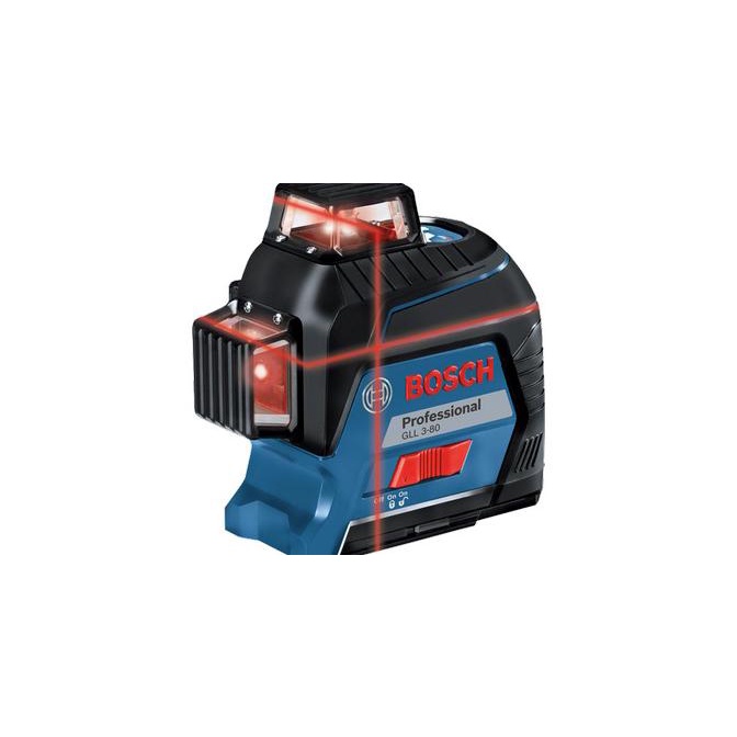 Bosch GLL 3-80 Line Level / Laser Level 3 Arah