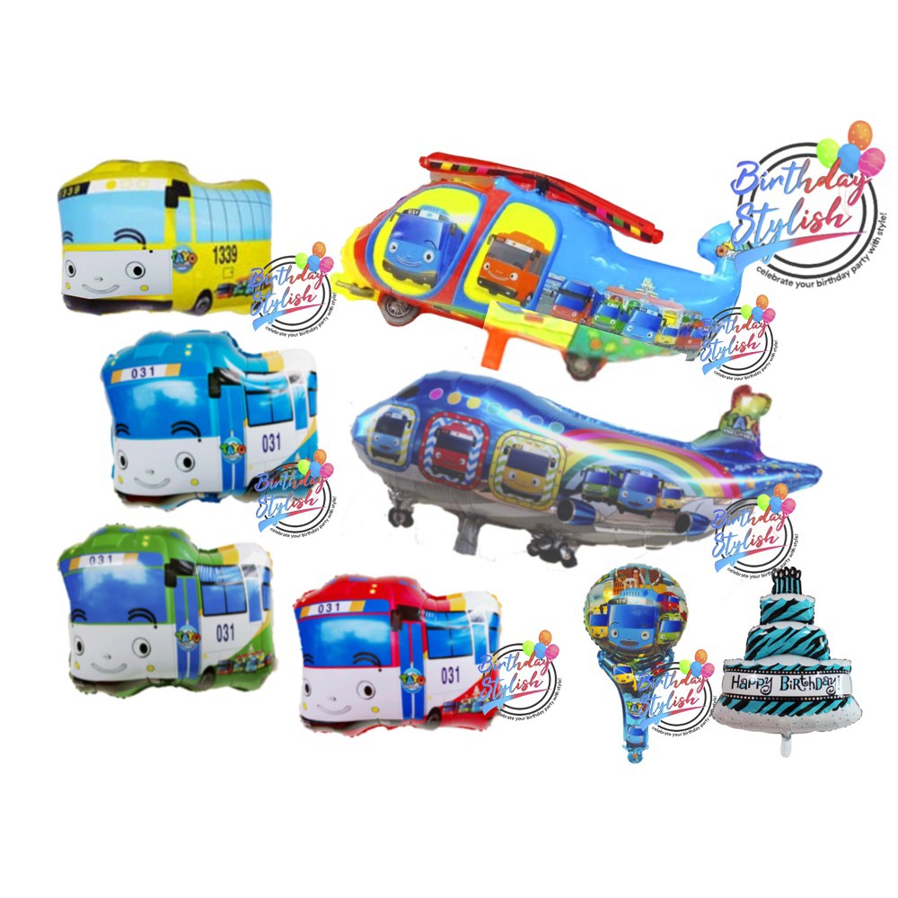 Balon Tayo Balon Bus Tayo Balon Foil Tayo Heli Balon Balon Tayo Balon Bus Tayo Balon Foil Tayo Heli Balon