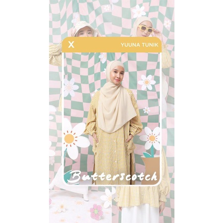 Yuuna Tunik Butterscotch