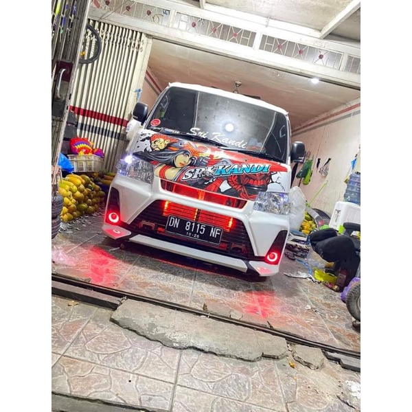 Bemper Custom Grand max Model Avanza Veloz