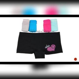  Celana  Dalam Wanita  Boxer remaja  motif love crown Shopee 