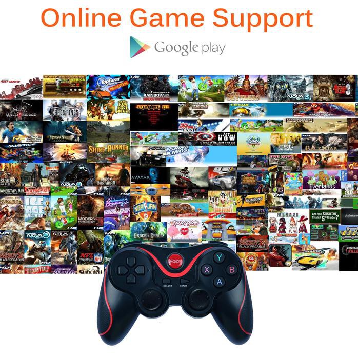 Gamepad Joystick Bluetooth Stik Game Hp Android Ios Best Quality