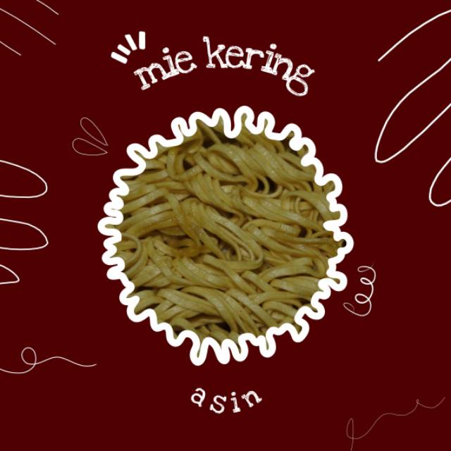 

Mie Kering Asin