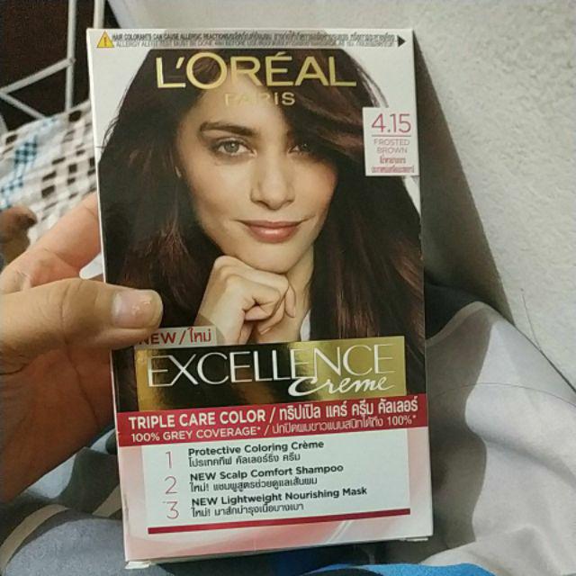  L Oreal  Paris Excellence Creme 4 15 Frosted Brown 