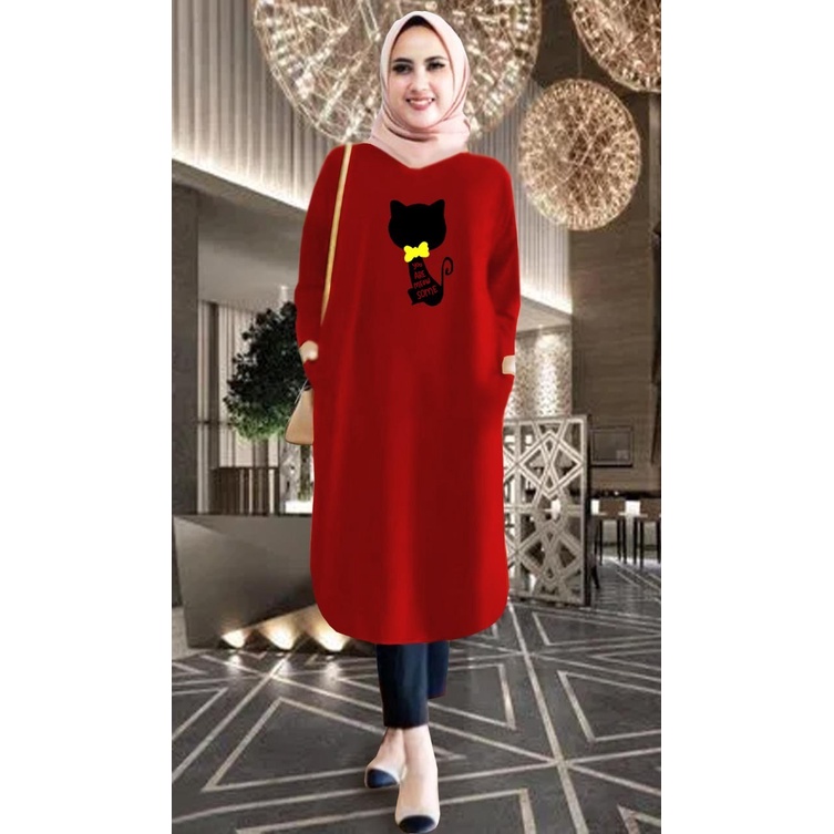 Tunik wanita / tunik murah / tunik kekinian / tunik panjang / tunik import / tunik jumbo