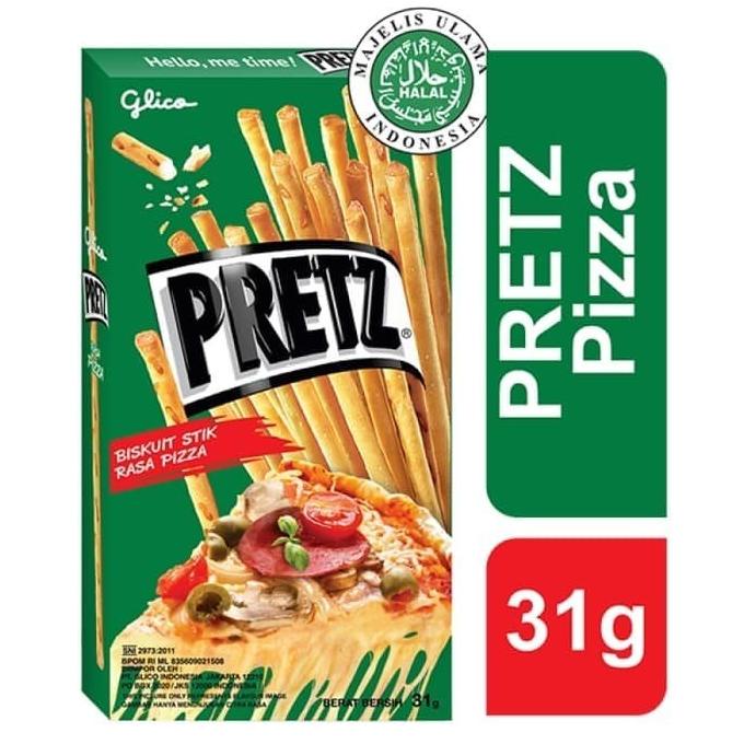 

\\\\\] GLICO PRETZ PIZZA BISKUIT STIK RASA PIZZA 31GR