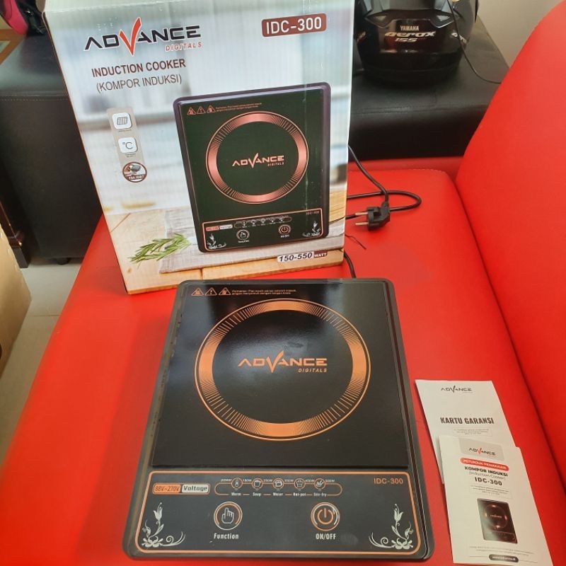 Advance Kompor Listrik Induksi Low Watt 550 / Induction Cooker IDC-300 Original