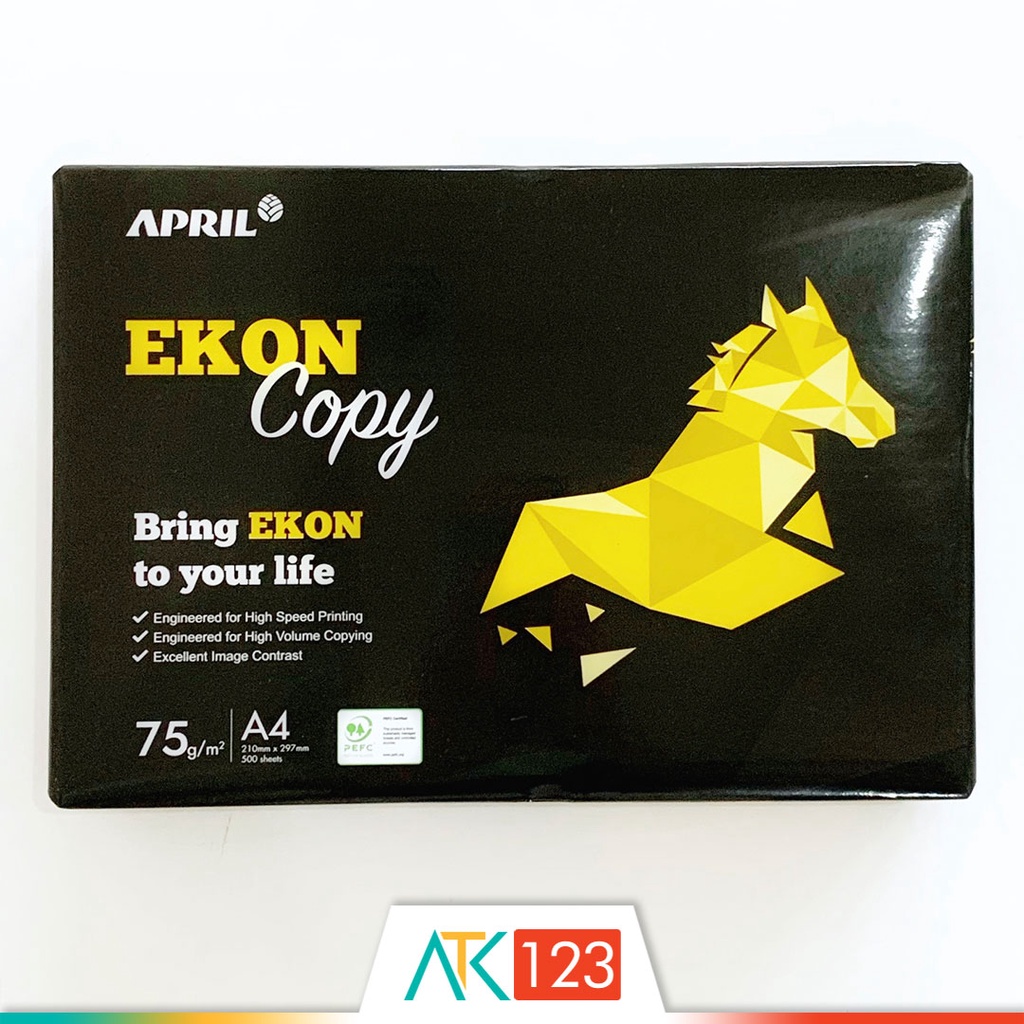 

HJK Kertas HVS A4 75 Gsm Original Ekon Copy