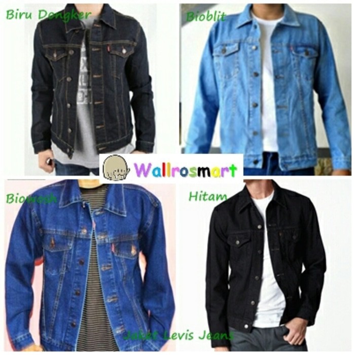 Hoodie zipper levis jaket levis blue navy  Jaket Pria N8P4