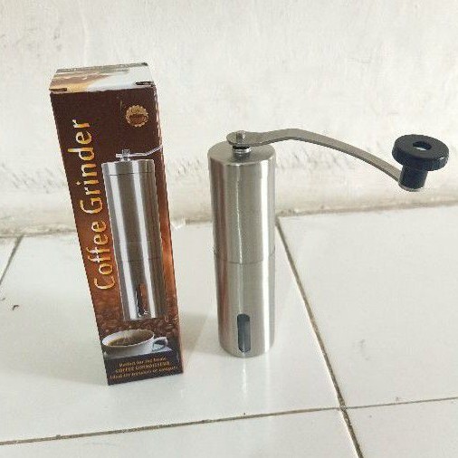 Coffee Grinder//Gilingan Kopi Manual//Penggiling Kopi Stainless Steel//Gilingan Kopi Manual Termurah