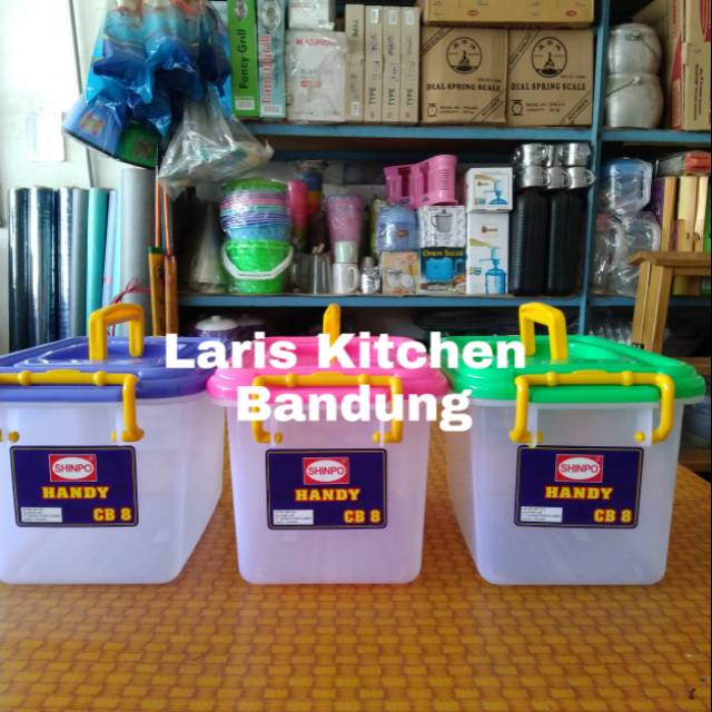 Kotak plastik box plastik Container box CB 8 Handy Shinpo
