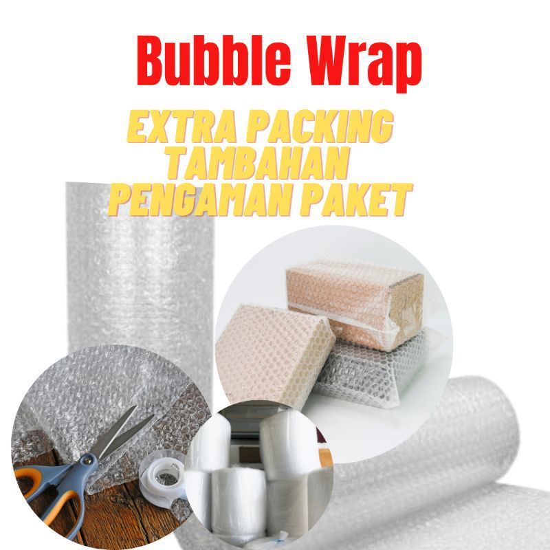 Packing Tambahan Buble Wrap