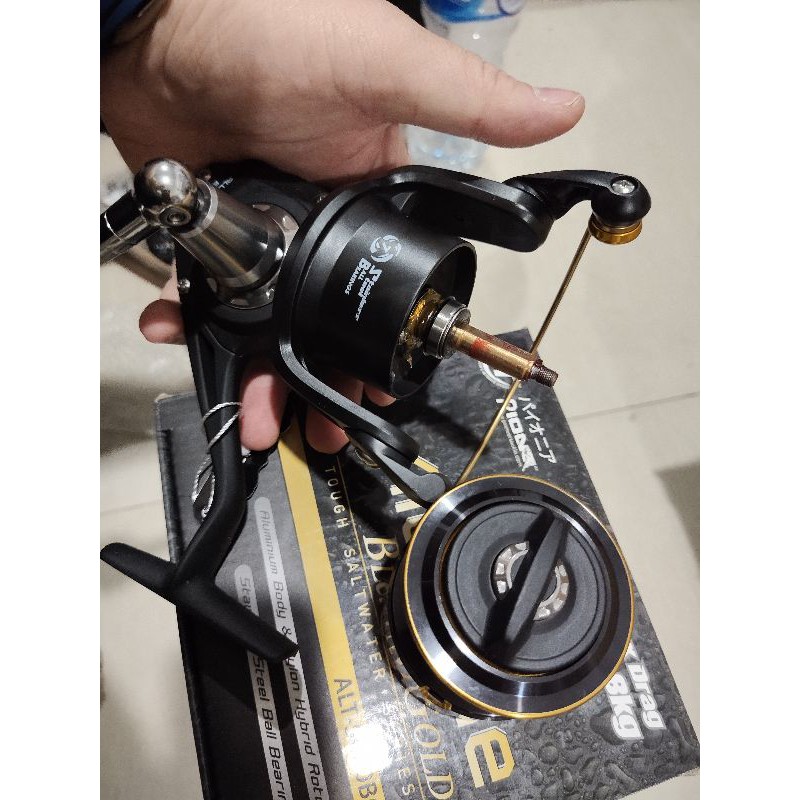 reel pioneer altitude black gold pilihan blackgold 5000 6000 power handel