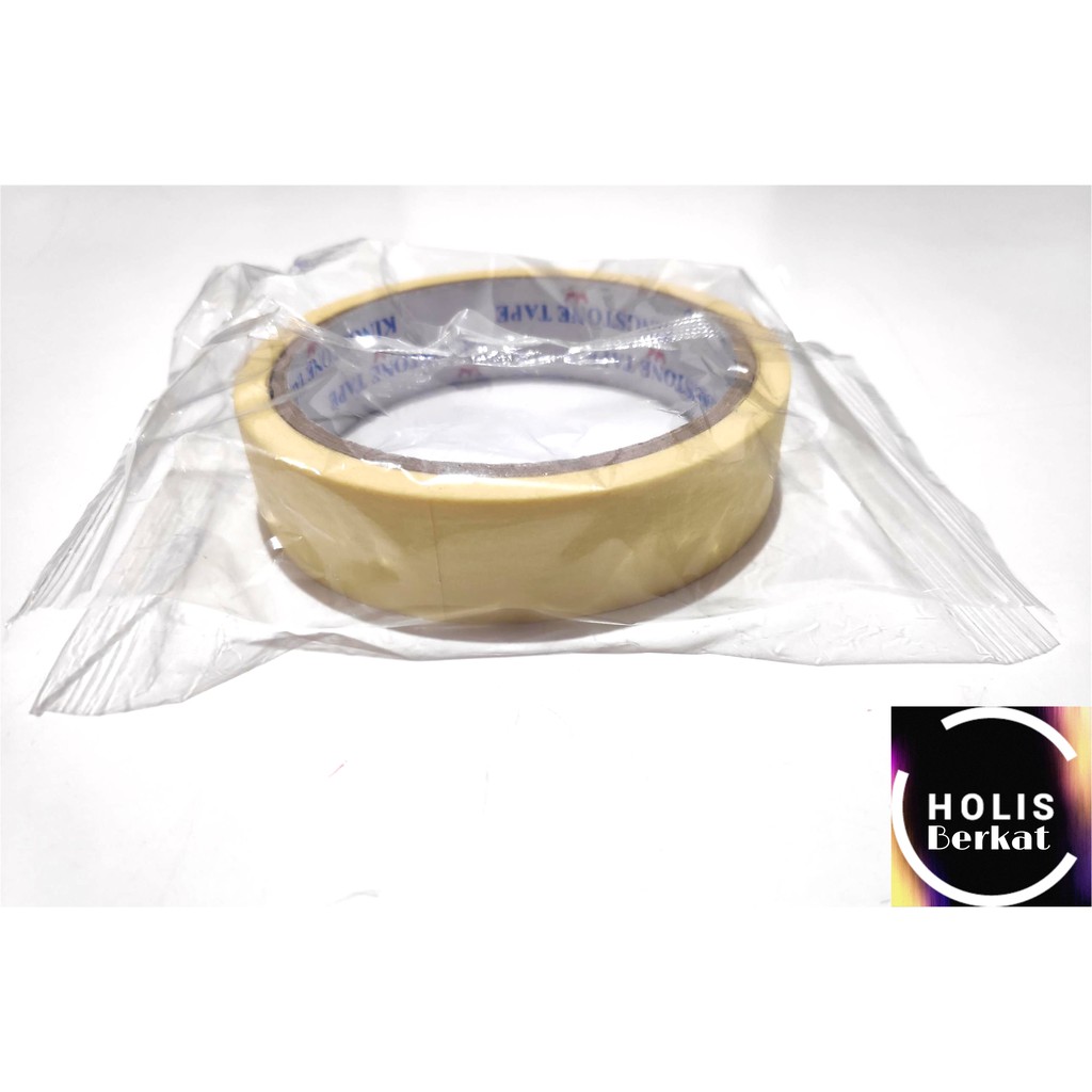 

Masking Tape / Lakban Kertas Kingstone 1 inch Harga Satuan