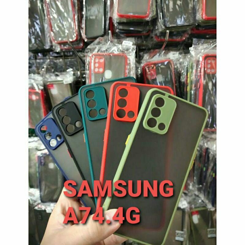 Slicon Softcase Aero hp SAMSUNG A74-4G/A95 5G Case Aero Slicon maycus casing hp Samsung A74