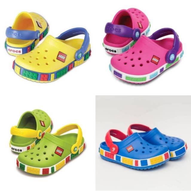 SANDAL Crocs anak Lego anak anak / kids-junior / crocs lego