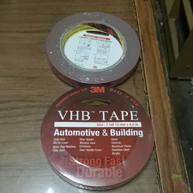 

Double Tape 3M VHB 12mm x 4.5m Original