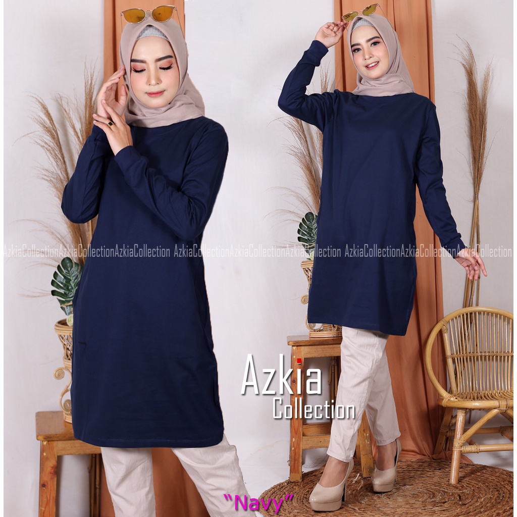 tunik wanita katun combed