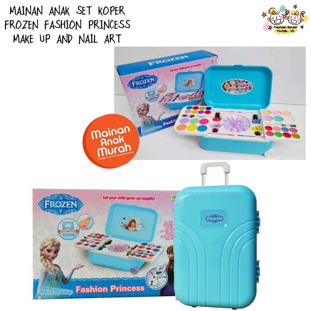 Mainan Alat Make Up Anak Frozen Fashion Set Dandan Makeup Susun