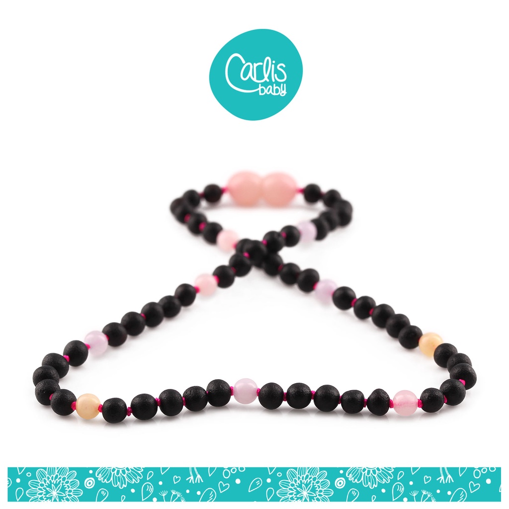 AG68 Kalung dan Gelang Amber Tumbuh Gigi Bayi By Carlis Baby