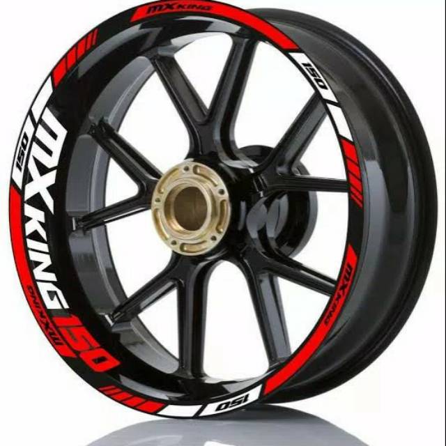 stiker velg yamaha mx king
