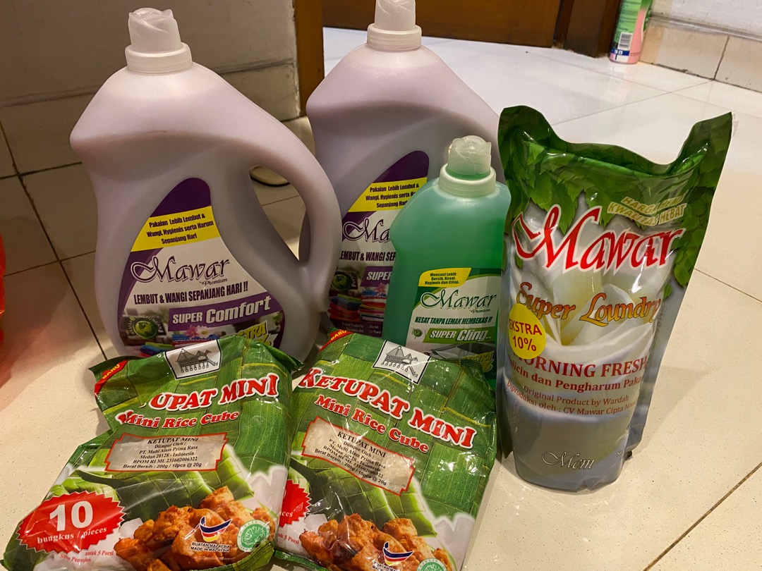 Deterjen, Sabun Cupir, Pembersih Lantai Keluarga Mawar