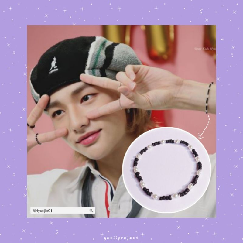 [PART 1]Idol Inspired Series | Kpop Idol Beads Bracelet | Gelang Manik Idol Korea : V/Taehyung BTS, 