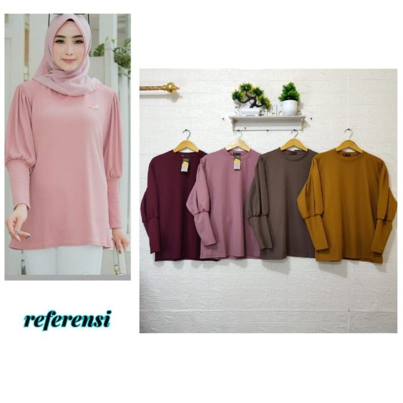 COD-ATASAN VIVALDI IMPORT  TERMURAH - BLOUSE VIVALDI