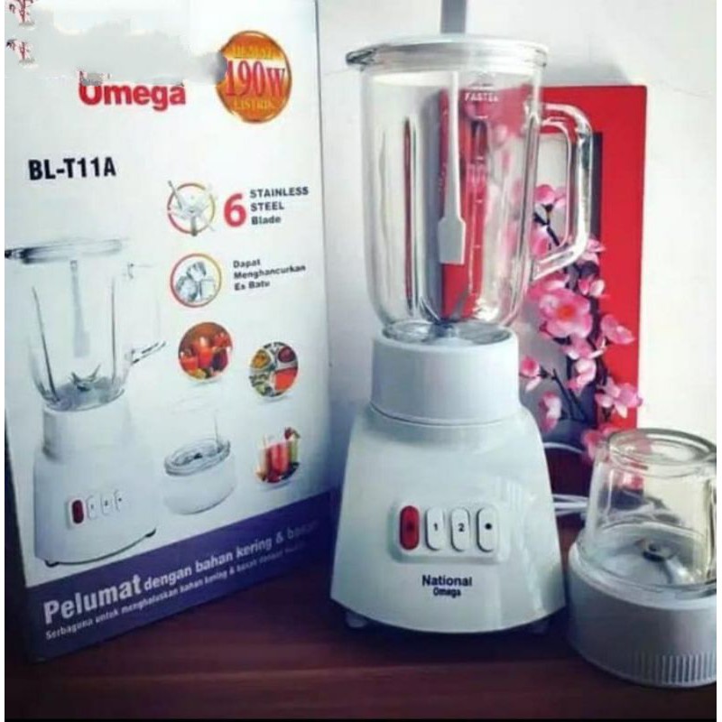 BLENDER KACA NATIONAL  BLENDER TABUNG KACA 2in1