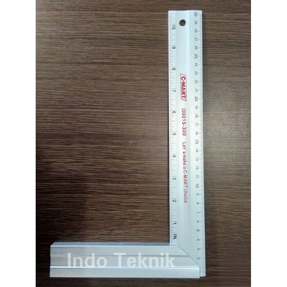 

PENGGARIS SIKU ALUMUNIUM 30 HM A-88 CM C-MART