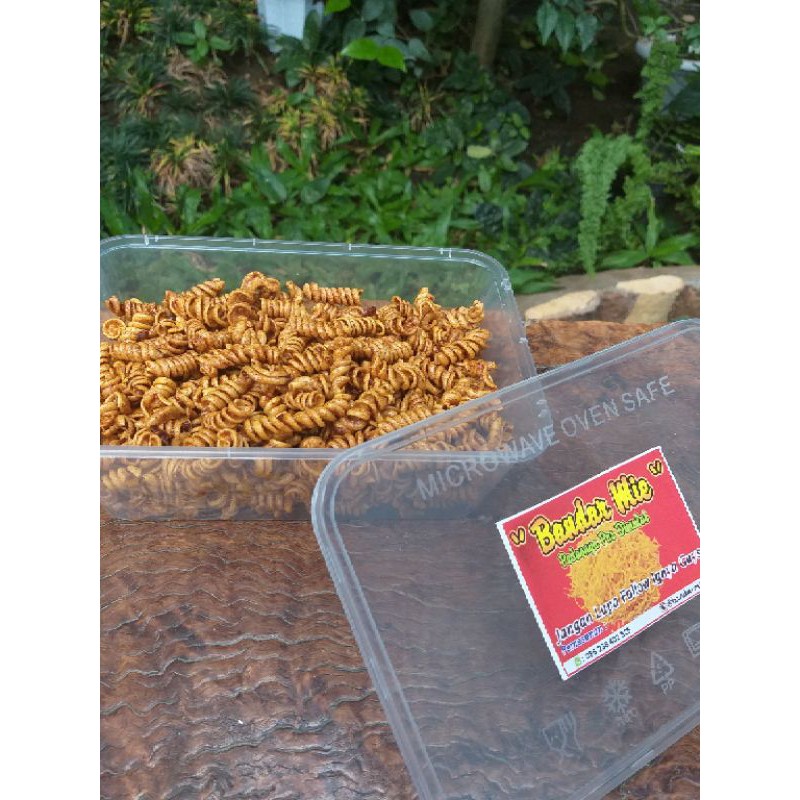 

(BANDAR MIE) MAKARONI PLINTIR PEDAS TOPLES 500ML FULL 100% BIKIN KETAGIHAN