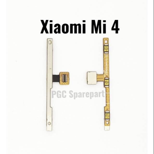 Original Flexible Konektor Volume Power On Off Xiaomi Mi 4 Mi4 Lte Flexibel Fleksibel Connector Shopee Indonesia