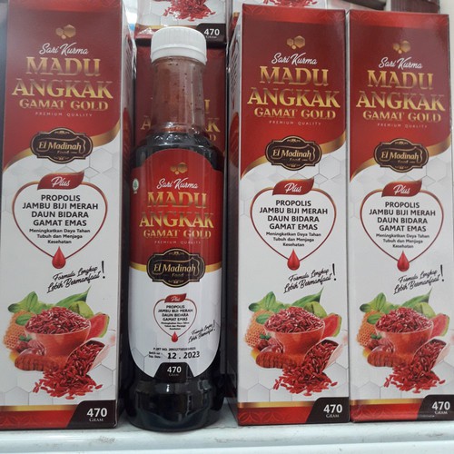 

SARI KURMA MADU ANGKAK GAMAT GOLD ELMADINAH