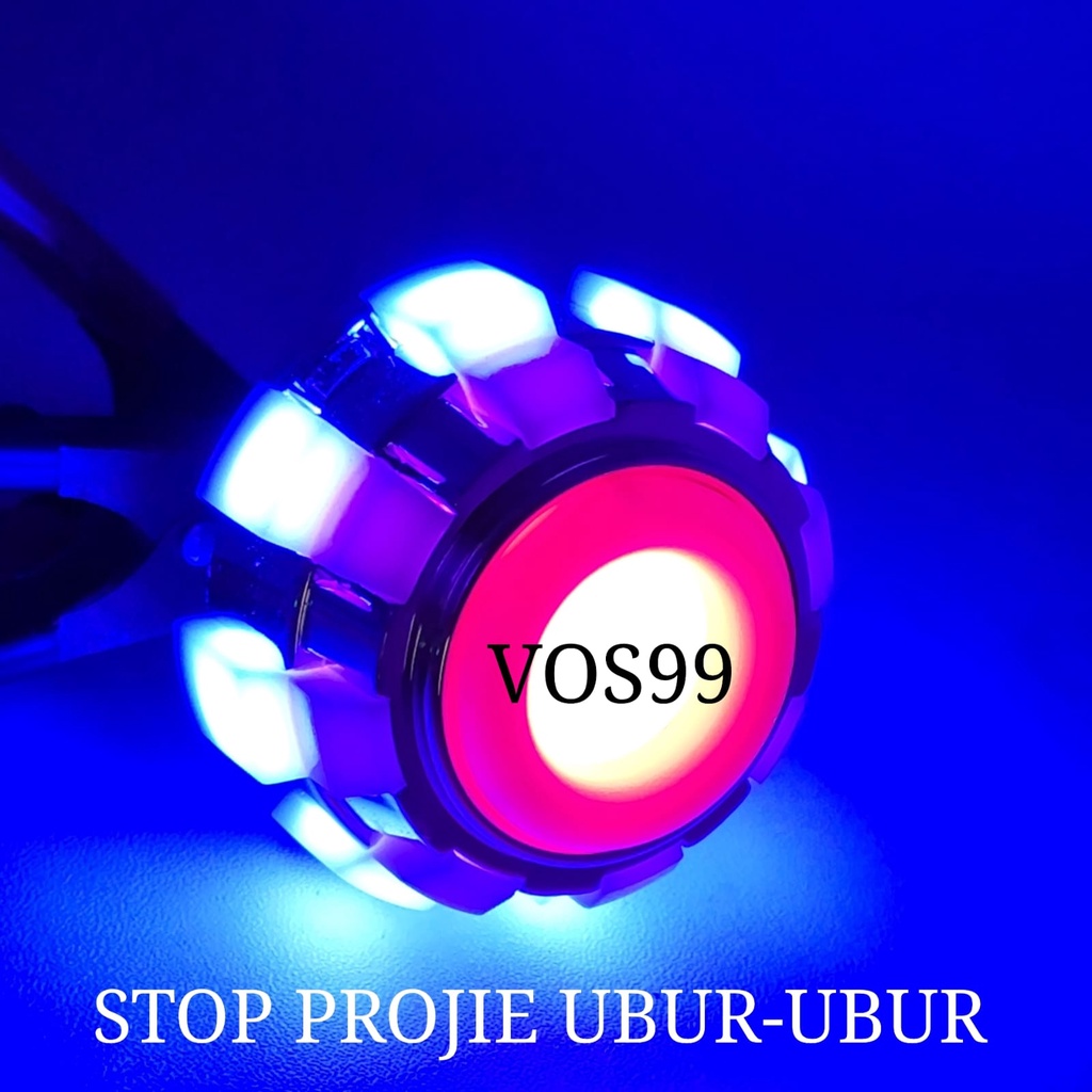 LAMPU STOP PROJIE MINI MODEL BULAT UNIVERSAL