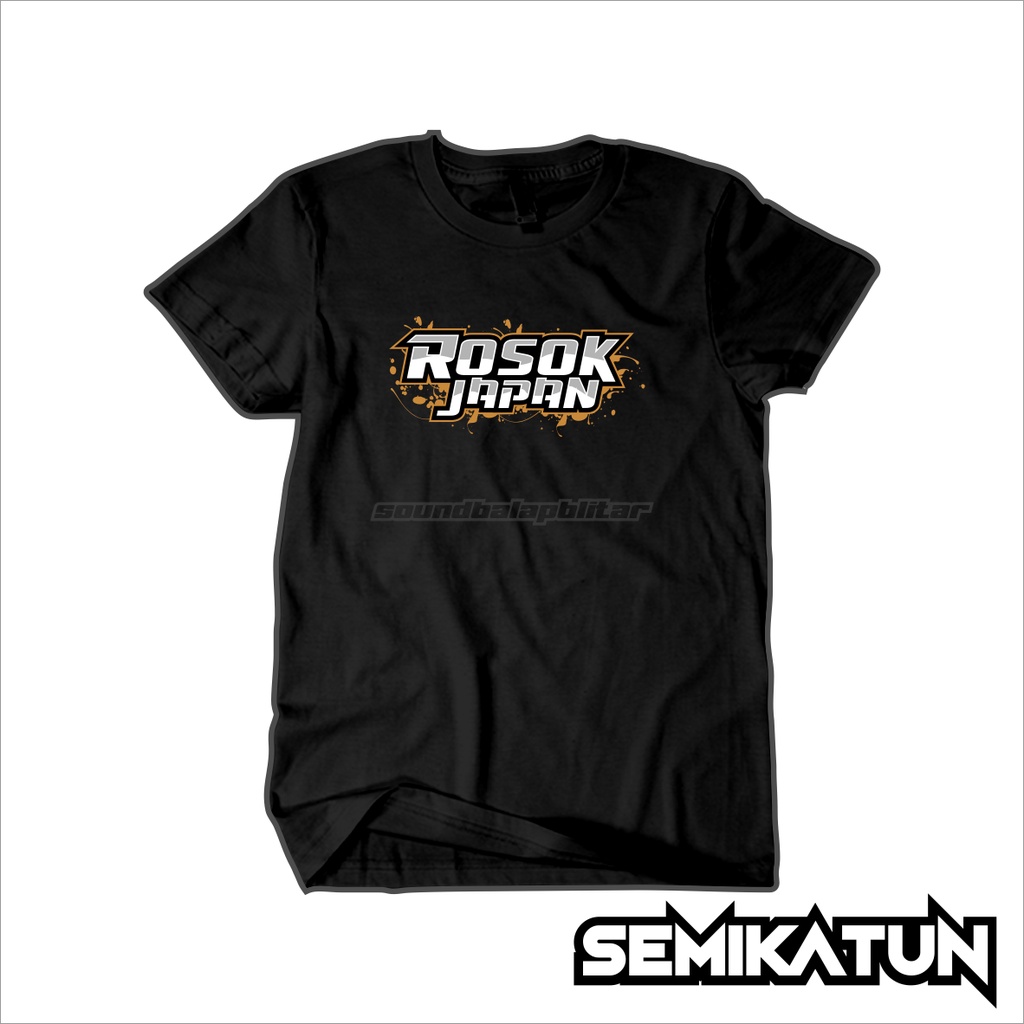 Kaos Rosok Japan Distro Katun Combed