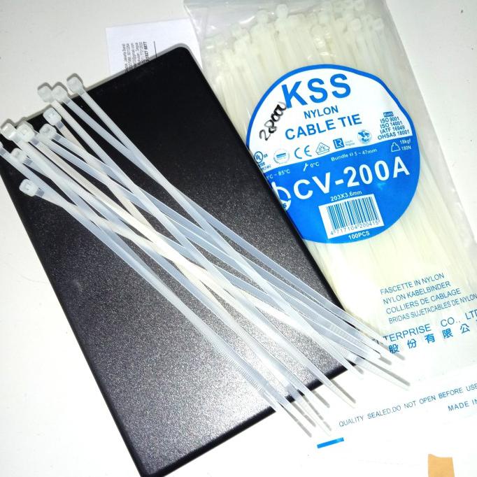 

Kabel Tis 20Cm Kss Nylon Cv-250A Putih Pcmelebik54