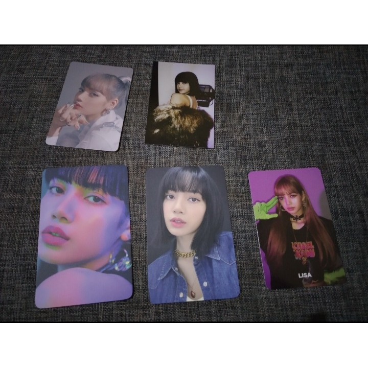 Photocard Lisa Blackpink Official