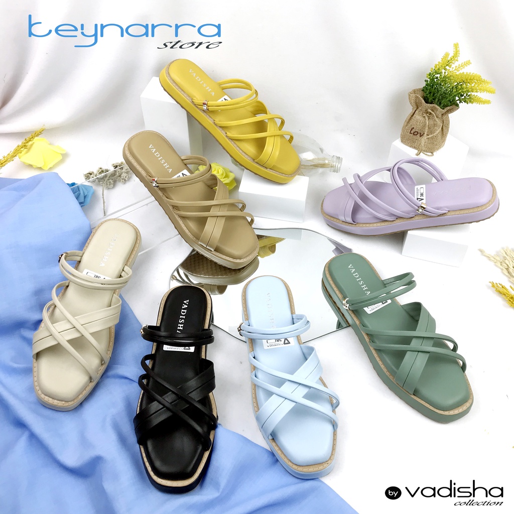 Keynarra Anuella Sandal Spoon Wanita Tali. REAL PICT