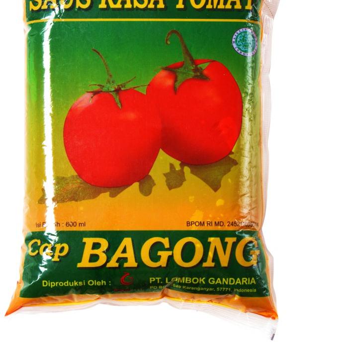 

45G♕ Lombok Gandaria Saus Tomat Bagong Refill 600 ml Bagus Dipakai