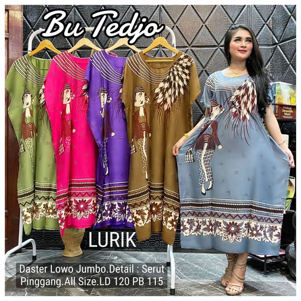 Daster Kelelawar Lowo Jumbo Ld 120 Bahan Rayon