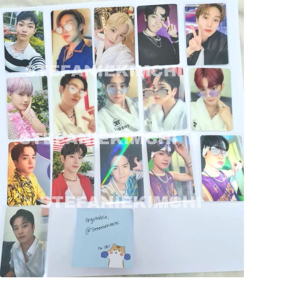 Photocard official the boyz thrill-ing thrill ride era