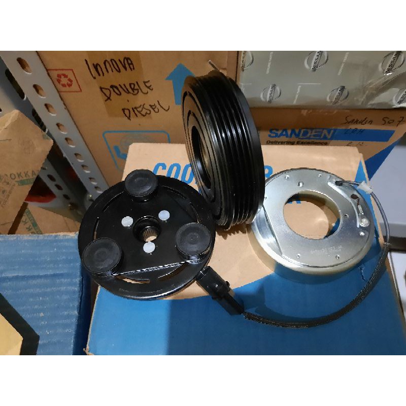 puli pulley kompresor ac all new triton magnet clutch all new triton