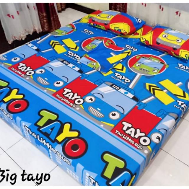 Sprey karakter tayo 160*200 60.000- 77.000