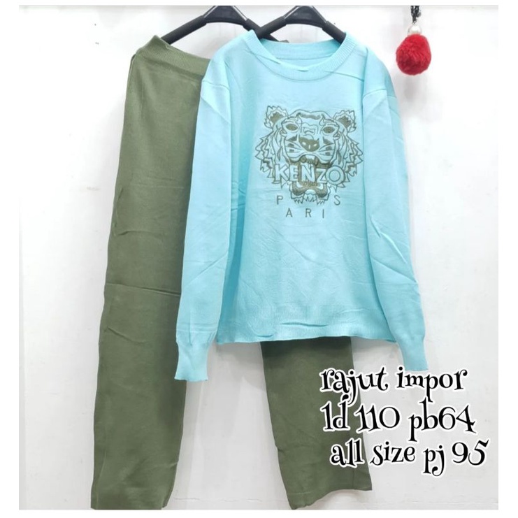 ONE SET RAJUT IMPORT PREMIUM / SETELAN RAJUT IMPORT