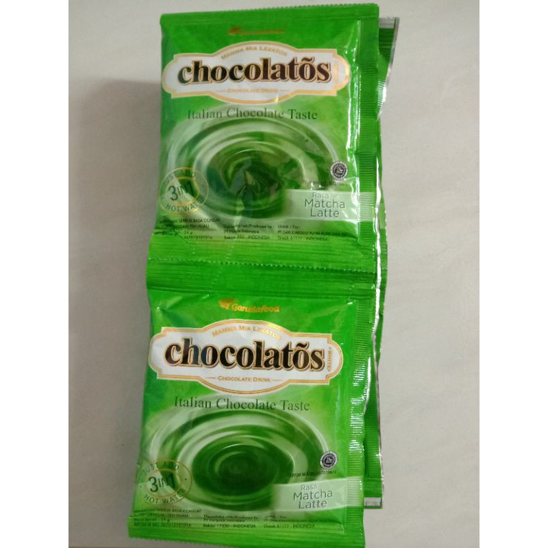 

chocolatos rasa matcha latte 24gr