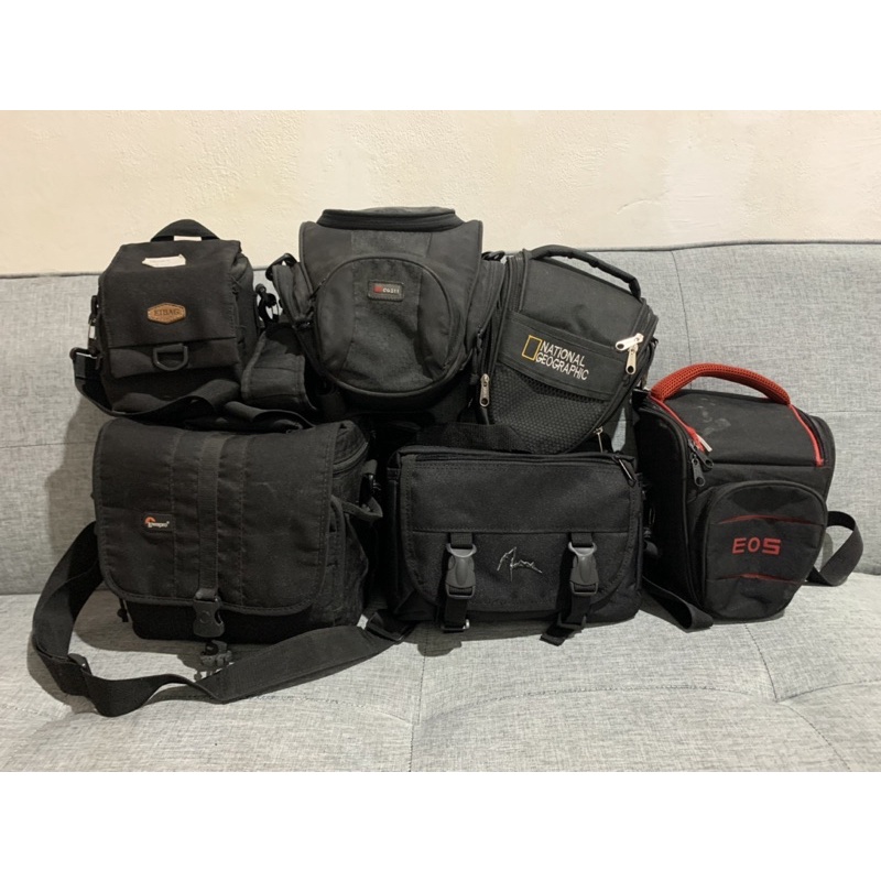 tas kamera lowepro crumpler bekas murah meriah
