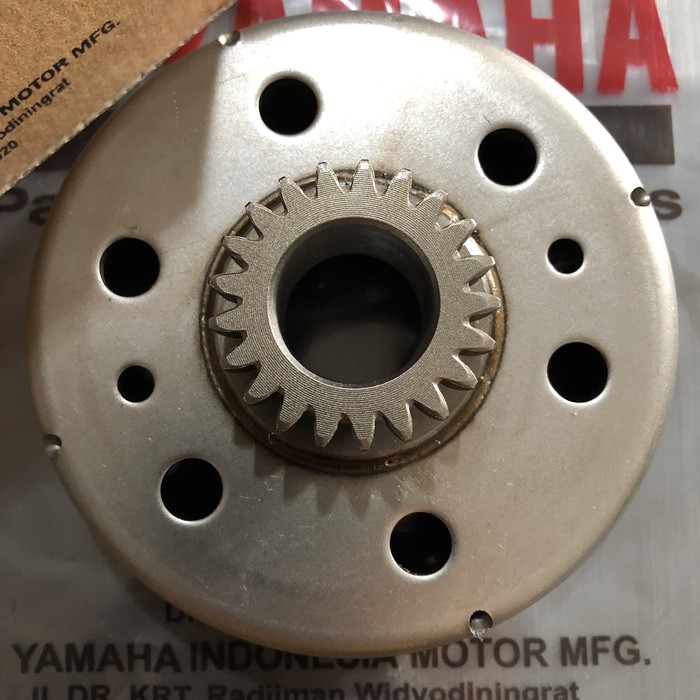 Mangkok Ganda Kopling Clutch Housing Lonceng Yamaha Vega ZR 21T 5D9