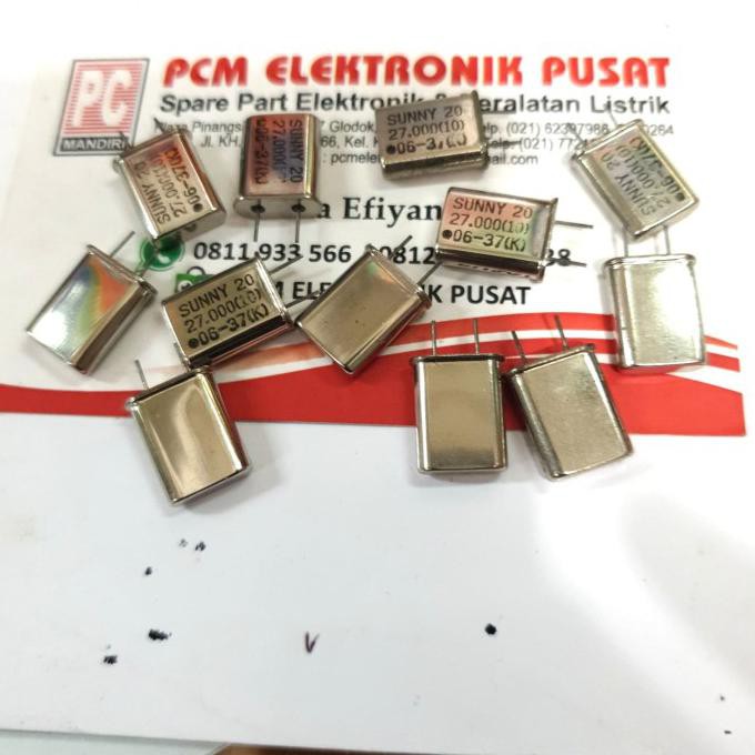 Crystal Kristal Xtal 27 Mhz Tinggi Pcmel29 Ayo Beli