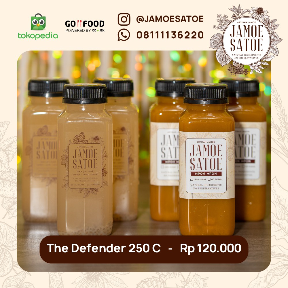 

Jamu The diffender 250C (3 Sejenak, 3 Jekate)